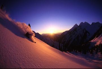 Alperna och torr snö är en livsstil.